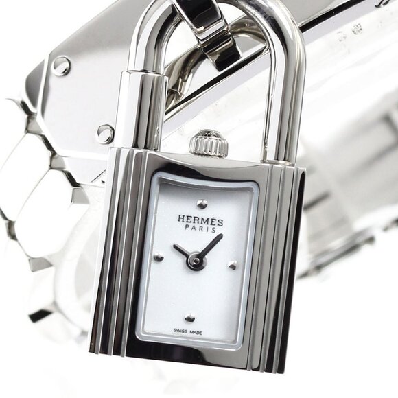 HERMES Kelly watch KE4.110 white Dial Quartz Ladies Watch_901961 - Picture 5 of 6